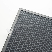 Filtre à charbon actif pour éliminer les odeurs, cartouche filtrante pour purificateur d'air, filtre à charbon en nid d'abeille de remplacement, pour un air pur