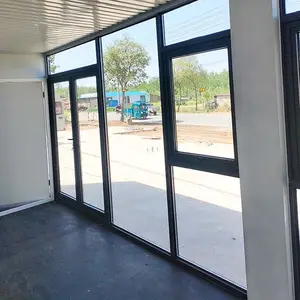 Có Thể Tháo Rời Tùy Chỉnh Văn Phòng Di Động Thanh Prefab Sang Trọng Modular Tường Kính Nhỏ Nhà Đúc Sẵn Container Nhà - Product Image 5