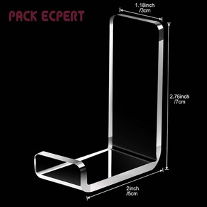 Nhà máy EDA tai Microphone Treo Tường Gắn kết áp dụng bán lẻ cửa hàng điện tử phòng ngủ Acrylic chơi game headphone đứng - Product Image 4