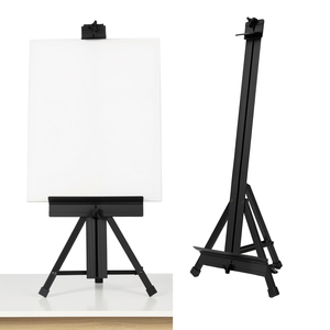 Tùy Chỉnh Đơn Giản Có Thể Điều Chỉnh Trẻ em' Nghệ Thuật Bàn Vẽ Kim Loại Nhôm Bảng Top Hiển Thị Giá Vẽ - Product Image 1