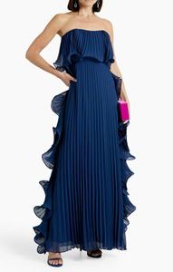 Abbigliamento Donna Estivo Nuovo Stile Abito Ampio con Petto Avvolto <span class=keywords><strong>e</strong></span> Plissettato - Product Image 6