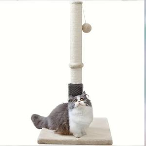Ide Produk Baru: Rak Panjat Kucing Raksasa dari Kayu dan Sisal, Hemat Tempat, Tiang Garuk untuk Kucing Besar dan Kecil, untuk Dalam Ruangan - Product Image 1