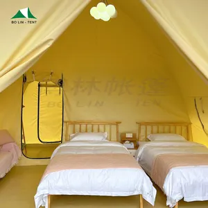 Lujo Glamping Safari Carpa Impermeable al aire libre Nomadismo Estilo para Farm Resort para Safari Adventures - Product Image 4