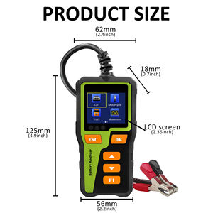 BT30 nouvel analyseur de batterie de voiture automatique 12V lecteur de Code de Diagnostic mis à jour et testeur de données outil d'état de charge de démarrage - Product Image 6