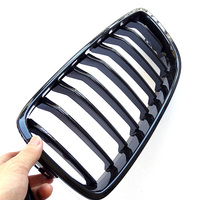 Pièces de rechange OEM en plastique ABS noir brillant pour l'extérieur de la voiture, accessoires de calandre avant pour BMW F32 2013-2015 2016-2018