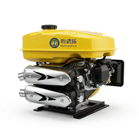 Générateur onduleur DC silencieux 24V 6000W, chargeur de batterie pour prolongateur d'autonomie de véhicule électrique et alimentation de secours solaire, économe en carburant pour le Nigéria/le Kenya