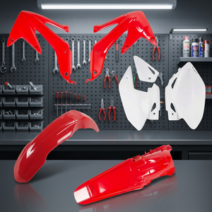 Kit in Plastica OEM per Honda CRF 450X 2005-2007, Include Materiali in Gomma, Alluminio e Metallo Leggero - Product Image 3