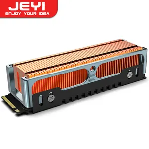 Dissipateur thermique M.2 SSD NVMe PCIE 4.0 980Pro dissipateur thermique à ailettes M2 2280 SSD Dissipateur thermique en aluminium pour PC