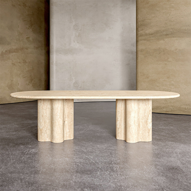 Rectangular Table and Chair Set for Dining with Customized Size