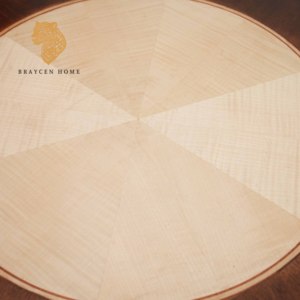 Midcentury cổ phong cách rắn gỗ gụ gỗ bên Bảng 3 chân vòng <span class=keywords><strong>sofa</strong></span> bên bảng cho phòng khách bằng gỗ Bàn cà phê - Product Image 2