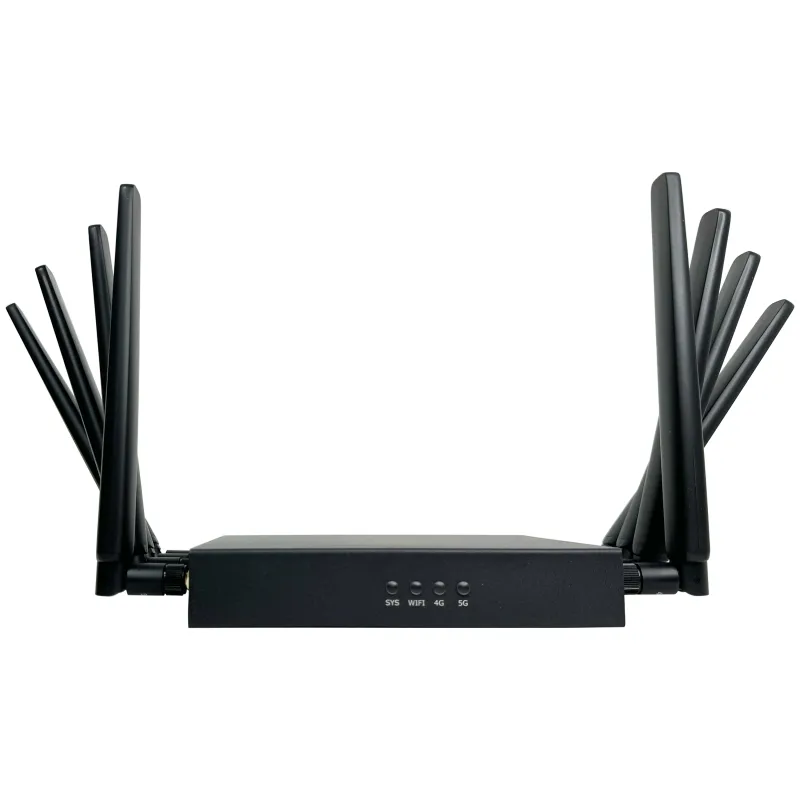 Router wifi 5G Modem seluler 5G Wifi6 Dual Band 3000Mbps produk baru dengan Slot kartu Sim