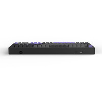 Teclado Mecánico para Juegos VIA 98% Cableado+2.4G+BT QMK CNC de Aluminio RGB PBT ANSI/ISO USB-C con Batería de 4000mAh para Windows/MacOS