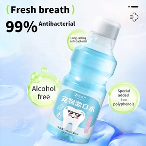 Enjuague Bucal para Mascotas de 400 ml, Cuidado Dental, Spray Oral, Limpia los Dientes, <span class=keywords><strong>Aliento</strong></span> Fresco, Elimina el Sarro y la Placa, Solución de Limpieza Dental para Perros y Gatos - Product Image 2