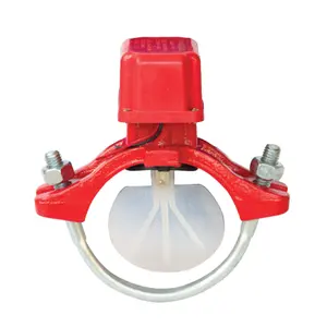 Indicateur de débit d'eau de vanne de tuyau d'incendie avec retard ZSJZYS rouge dn50 dn65 dn80 dn100 dn125 dn150 dn200 dn250