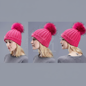 Bonnet d'hiver Jacquard en laine 100% de haute qualité Bonnet OEM ODM avec manchette Streetwear Conception Jacquard tissé privé - Product Image 1