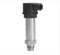 Sensor Ultrasónico Sanitario de Diafragma Empotrado Modelo PT124B-214 con Rango de 0~70MPa y Materiales SS316L/17-4PH