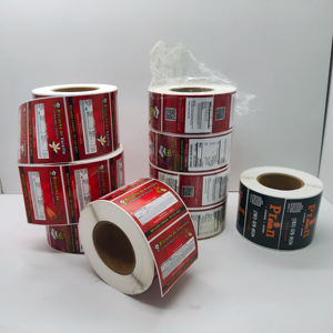 Etiqueta autoadhesiva del sello de la caja de embalaje de la pegatina de la información del producto de DIY - Product Image 3