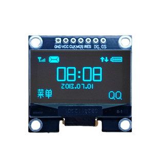 หน้าจอ LCD ขนาด128x64ขนาด OLED1.3นิ้วหน้าจอสีฟ้าโมดูลจอแสดงผล OLED I2C SPI SSD1306หน้าจอ LCD สำหรับราสเบอร์รี่ <span class=keywords><strong>Arduino</strong></span> - Product Image 2