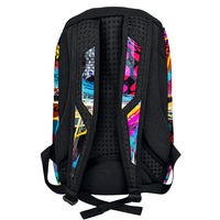 Sac à dos graffiti abstrait, sacs à livres, nouveau sac à dos personnalisable OEM/ODM tendance, sac à dos pour ordinateur portable avec poche cachée