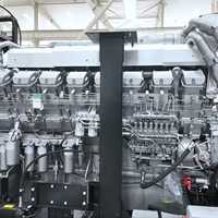 500kW 625kVA Offener Dieselgenerator Wasserkühlung 24V Elektrostart 50Hz Auto-Parallel für Industrie Bergbau Bauwesen