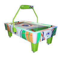 Nouvelle table commerciale personnalisée de jeu de pointage numérique baby-foot à jetons table de hockey sur glace d'arcade pour adulte enfant