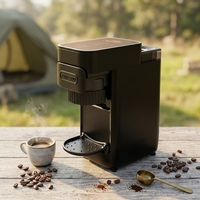 Machine à café expresso portable professionnelle de haute qualité en gros avec système d'eau chaude 20 bars facile à transporter