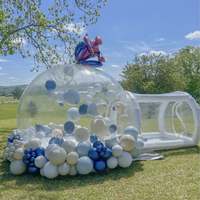 Meilleurs ballons de fête en PVC pour enfants, dôme gonflable transparent Fun House, dôme à bulles transparent, tente à bulles transparente à vendre