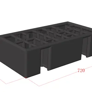 Halloween Inflatable mê cung Sử dụng thương mại Inflatable đen mê cung trò chơi để bán - Product Image 1