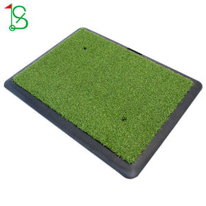 Ss Golf Hitting <b>Mat</b> Artificial Grass <b>Rubber</b> Base Practice Swing Training <b>Mat</b> For Indoor <b>Outdoor</b> Use 120x80cm - Product Image 3