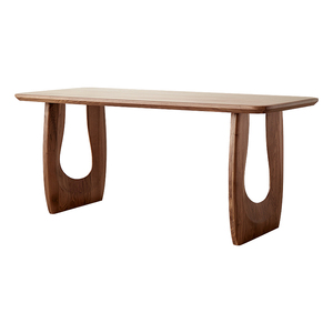 Table à manger en <span class=keywords><strong>noyer</strong></span> <span class=keywords><strong>noir</strong></span> d'Amérique du Nord massif pour salon et salle à manger - Product Image 1