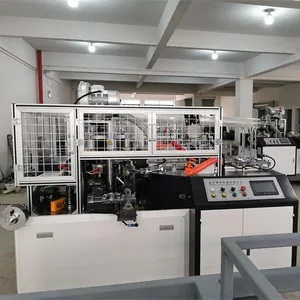 Small business machine ideas automatic second hand paper cup making printing and sealing machine