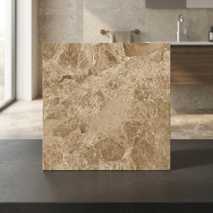 Bottochino Design 24x24inch Glossy Porcelain Tiles 8mm Polished Premium Marble <b>Flooring</b> - Product Image 4