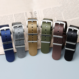 Bracelets en nylon, bracelets de montre en nylon, boucle de montre en acier inoxydable, bracelet de montre de haute qualité de Conkly - Product Image 5