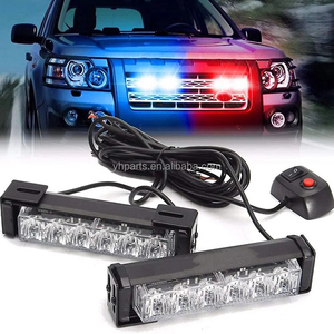 Lampe d'alarme LED sans fil, télécommande, avertisseur de calandre de voiture, lampe d'urgence, stroboscope automatique, accessoires de voiture clignotants - Product Image 4