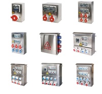 Boîtier de distribution électrique métallique personnalisé, étanche, pour commande d'éclairage, panneau de distribution extérieur