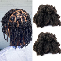Cheveux humains bruts 100 % naturels, afro crépus, non traités, 4C 4B4C, en vrac, pour tressage – Meilleures ventes
