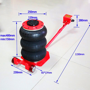 JINGJI — <span class=keywords><strong>cric</strong></span> portatif pour sac d'air pneumatique, <span class=keywords><strong>5</strong></span>, 3 tonnes, pour levage de voiture, camion - Product Image 4