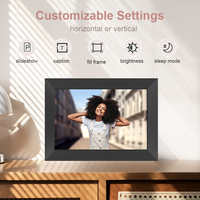 Grand Stock Nouveau Cadeau 10.1 Pouces Partager Photos/Vidéos tv smart tvs Fond Musique numérique ai cadres avec wifi