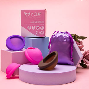 OEM/ODMコパ月経カップ月経100% 医療用シリコンパーソナリザダ有機滅菌器Dva期間カップディスク月経ディスク - Product Image 4
