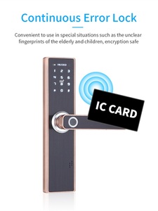 Lanbon-cerradura de puerta inteligente con WiFi, sistema de seguridad automático con Control remoto, huella Digital electrónica, aplicación, contraseña - Product Image 3