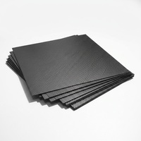 Plaque CFRP ultra-légère de précision 2 mm