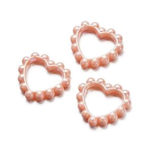 Cuentas Sueltas Acrílicas con Diseño de Oso Grabado y Galvanizado Multicolor, 39x43mm, Forma Irregular, Estilo Moderno, para Fabricación de Joyería DIY - Product Image 6