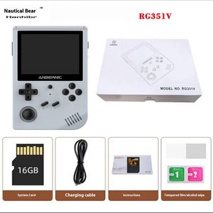 Alimentation directe Zhou Ge <span class=keywords><strong>RG351V</strong></span> Open Source RK3326 Console de jeu portable Wi-Fi et grain de bois vertical PSP Caractéristiques haute visibilité - Product Image 4
