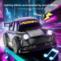 Voiture télécommandée électrique intelligente à suivi par induction, double mode, mini véhicule de drift de bureau, jouet d'intérieur pour enfants de 14 ans et plus