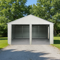 SG3040 - Garage préfabriqué - Bâtiment - Grand hangar de stockage - Hangar de garage en métal durable