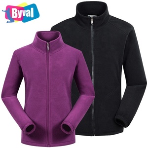 OEM service hiver vestes polaires à fermeture éclair complète 100% vestes en polyester brodé personnalisé chaud <span class=keywords><strong>polaire</strong></span> hommes veste en gros - Product Image 1