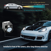 Système de détection infrarouge intelligent pour véhicule RSNV 384*288px/640*512px Résolution Caméra thermique pour voiture