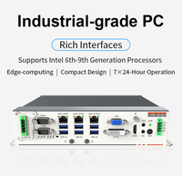 PC industriel, PC embarqué, PC sans ventilateur, 3 ports LAN, 6 ports USB, 2 ports COM, calcul en périphérie, ordinateur industriel Intel IPC-Y6
