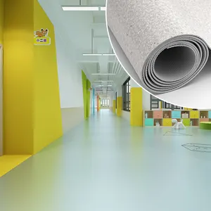 1.6-3 Mm Giá Rẻ Linoleum Cuộn Dễ Dàng Để Cài Đặt PVC Sàn Cuộn Với CE,ISO9001,ISO14001