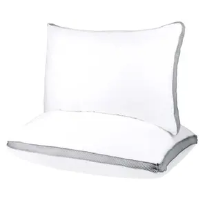 White Down Alternative Microfiber Hotel Bed Pillow